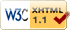 Valid XHTML 1.1!